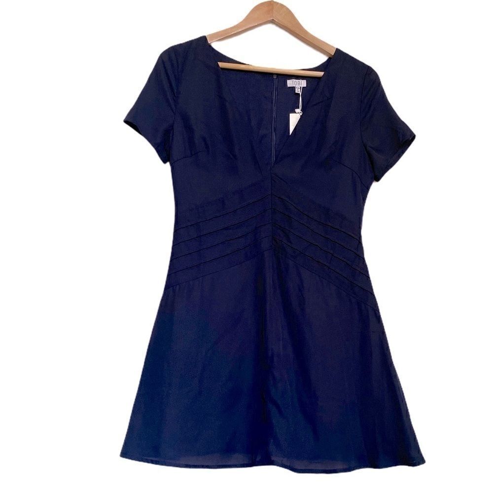 TOBI | NWT Blue Short Sleeve Dress Medium